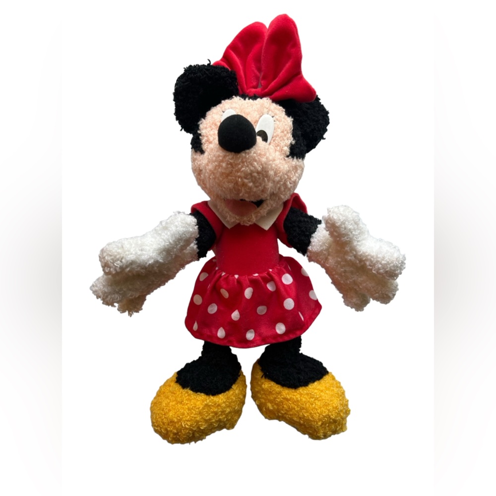Minnie Mouse Vintage 1999 Mattel Disney Disneyland Plush Stuffed Doll Toy